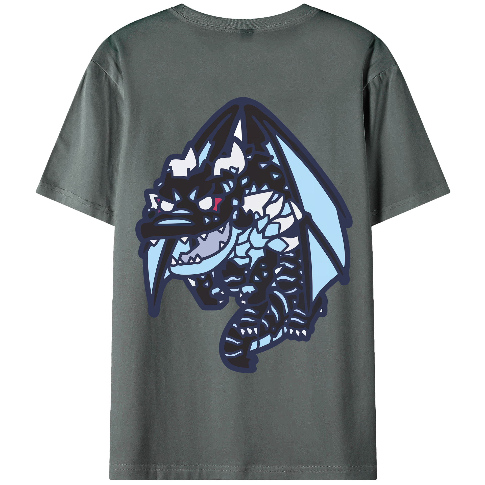 （画像用） 転スラ Regarding Reincarnated to Slime 綿100％ メンズ半袖Tシャツ（バックプリント） 通気性
